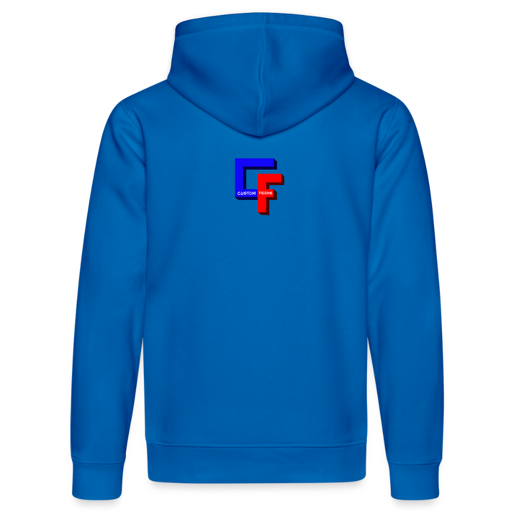 Custom Feens Basketball Organic Hoodie - royal blue