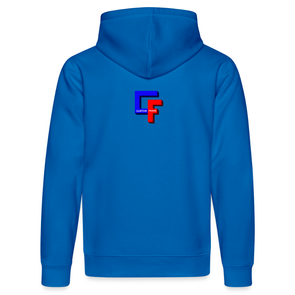 Custom Feens Basketball Organic Hoodie - royal blue