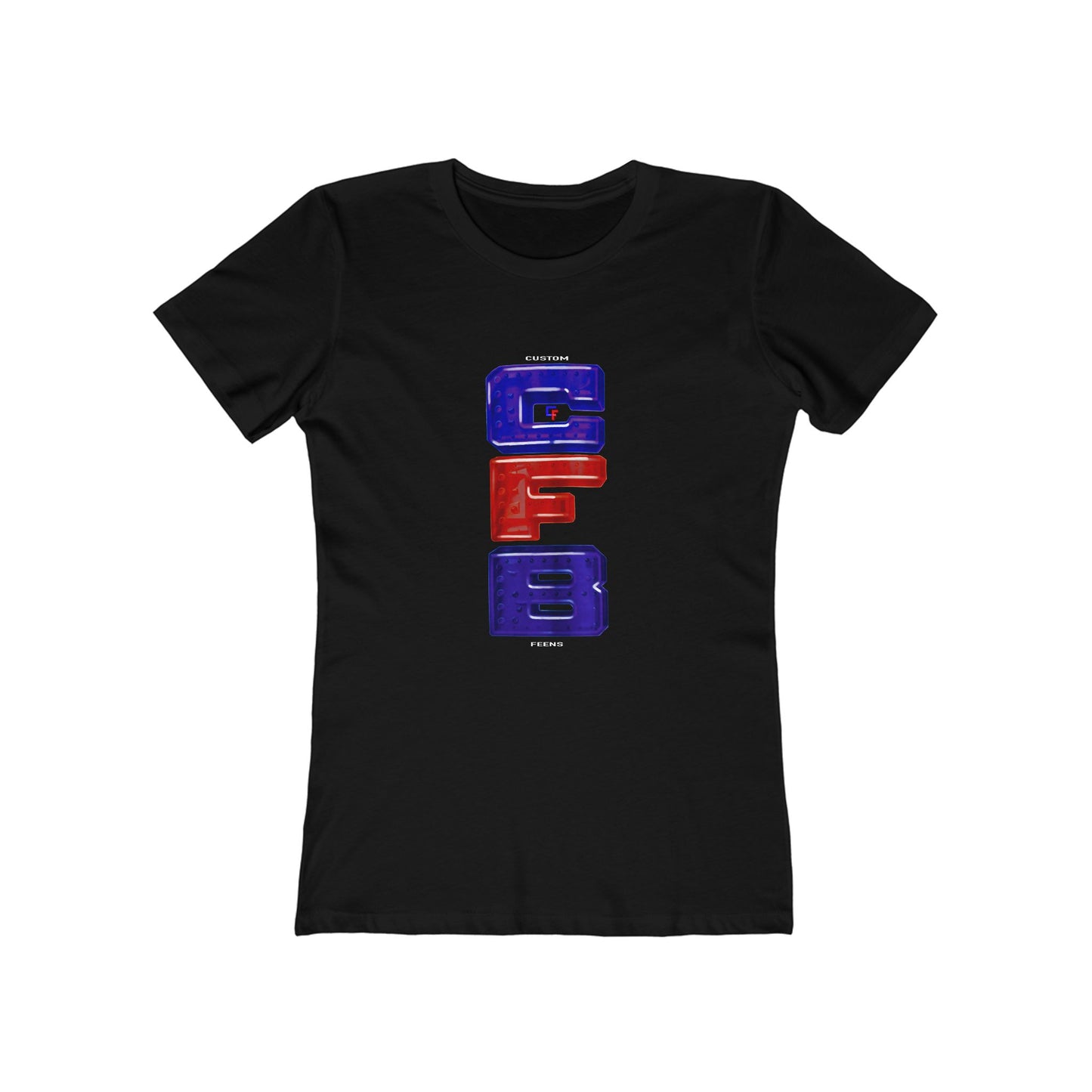 CFB Women's Retro Block Logo Tee