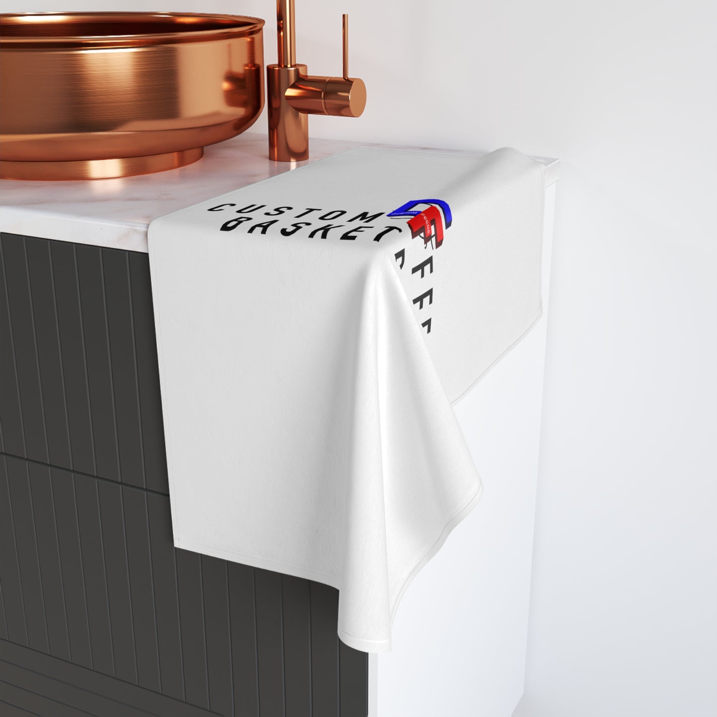 Basketball Custom Logo Hand Towel