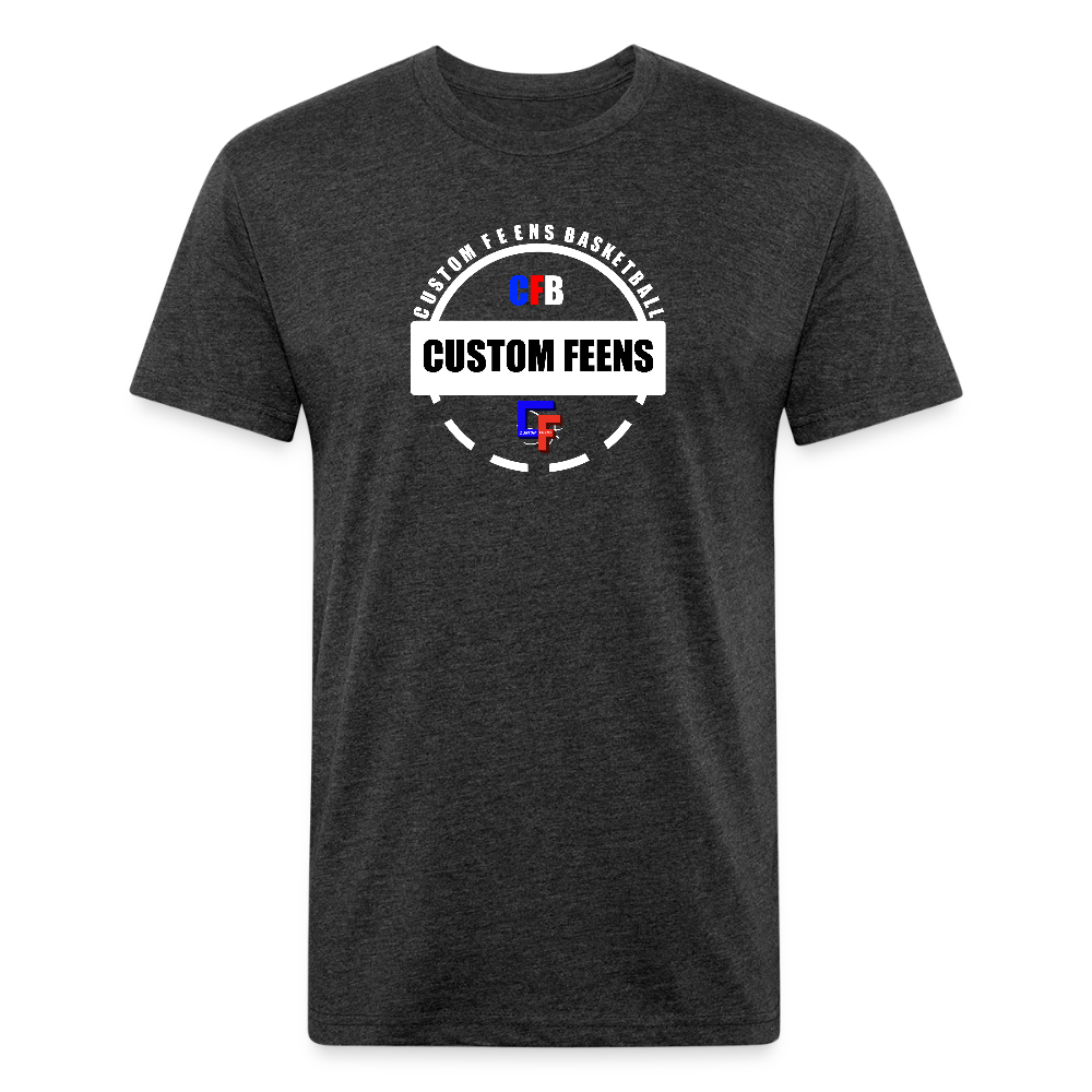 CFB Fitted Cotton T-Shirt - heather black
