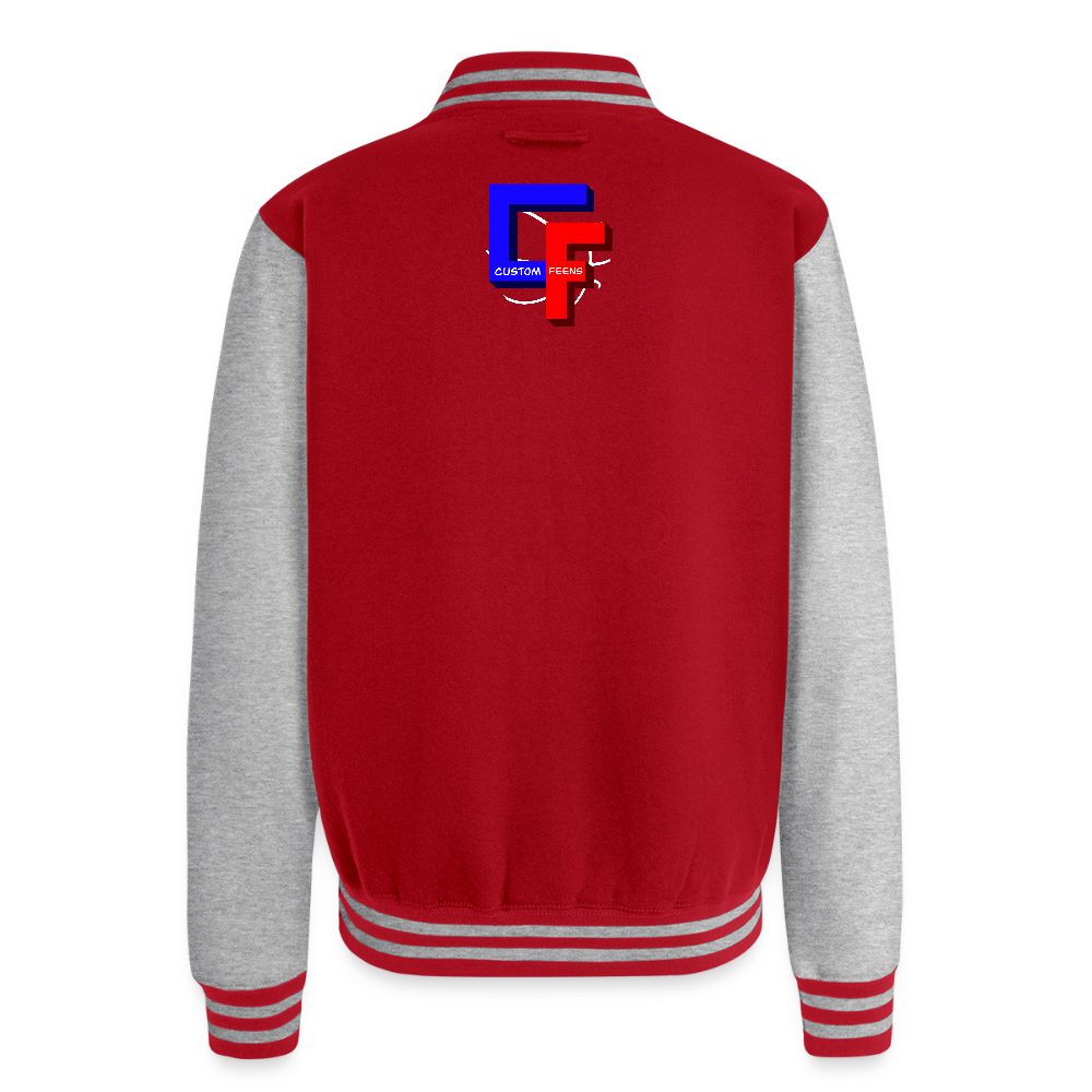 Limited Edition CFB Letterman 🔵🔴 - red/heather grey