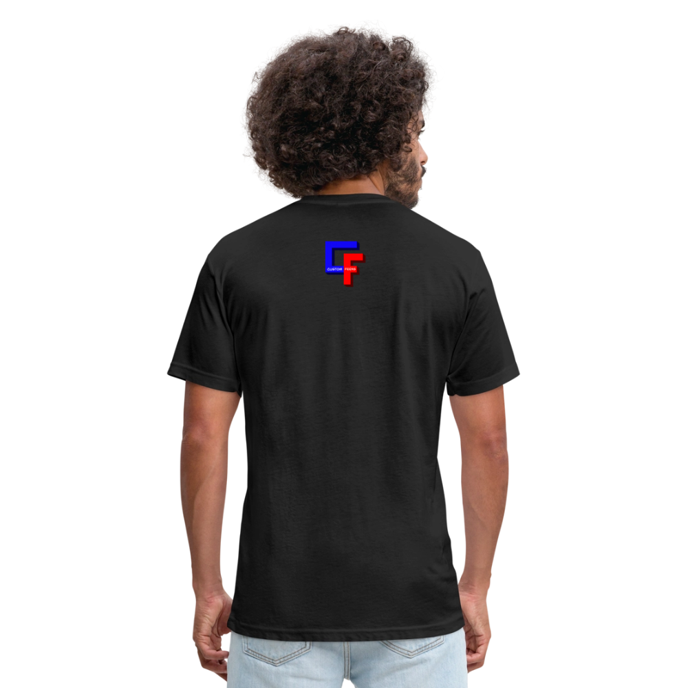 Custom Feens Red Block Tee - black