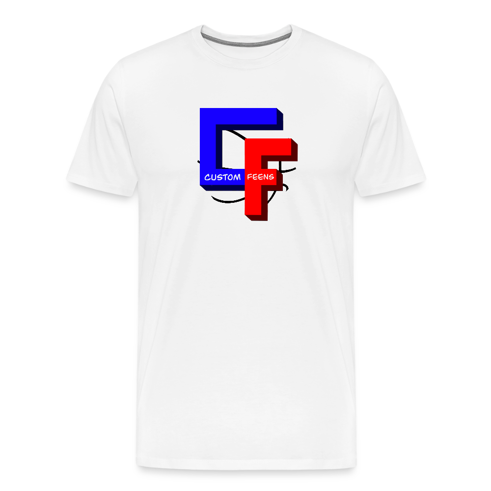 Custom Feens Basketball Tee - white