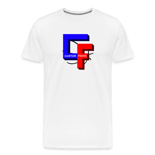 Custom Feens Basketball Tee - white