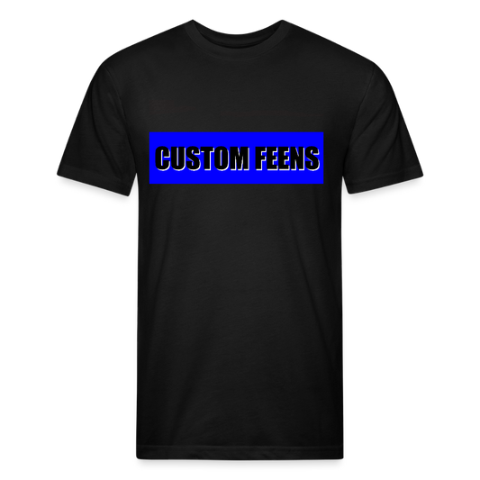Custom Feens Royal Blue Block Tee - black