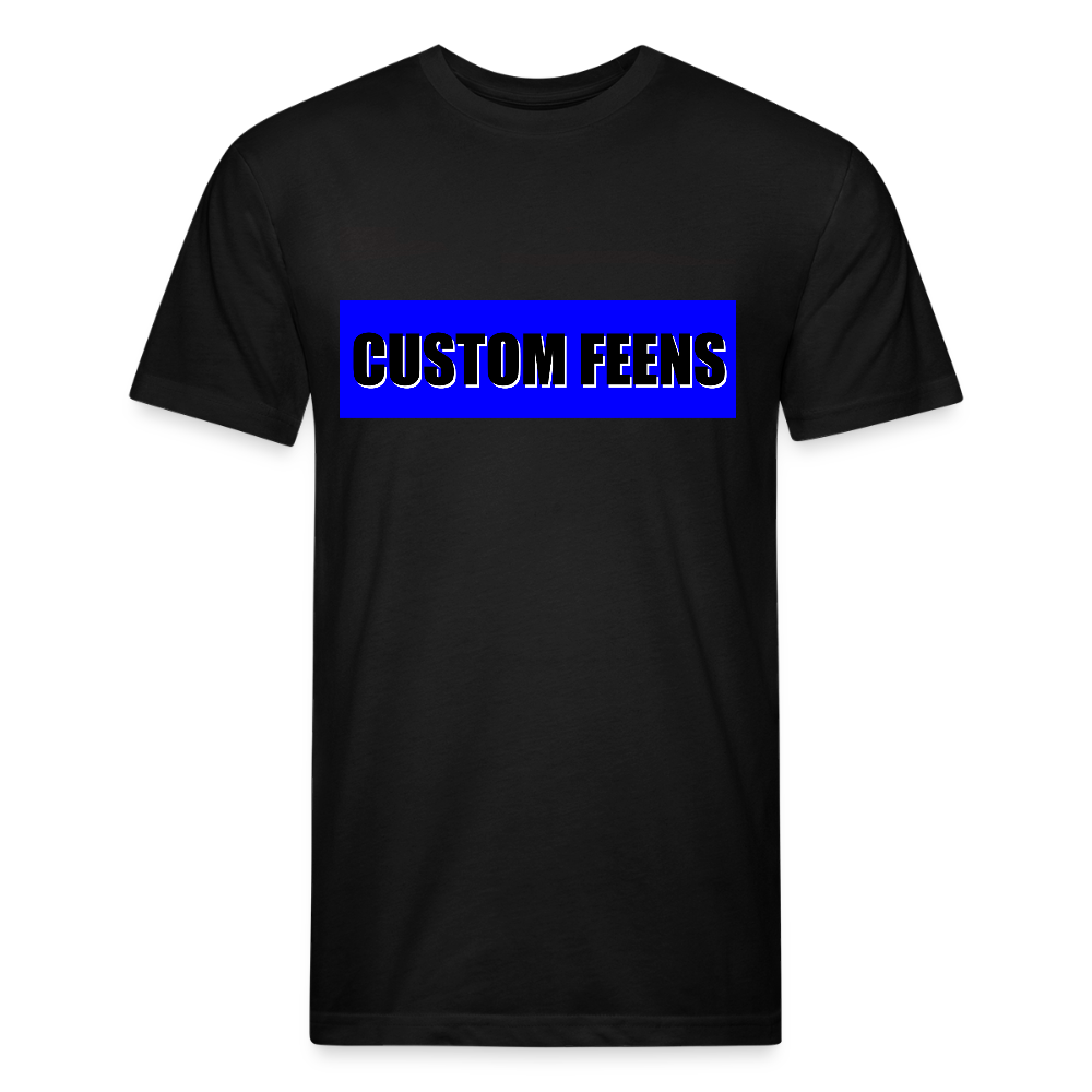 Custom Feens Royal Blue Block Tee - black