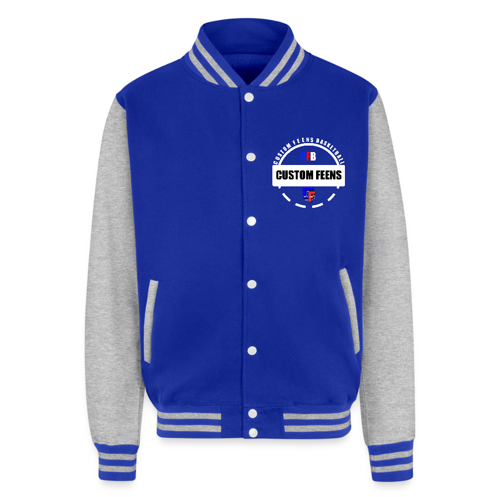Limited Edition CFB Letterman 🔵🔴 - royal/heather grey