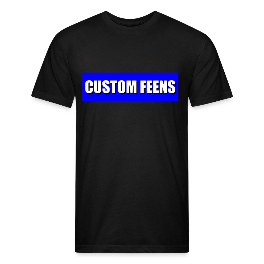 Custom Feens Royal Blue Block Tee - black