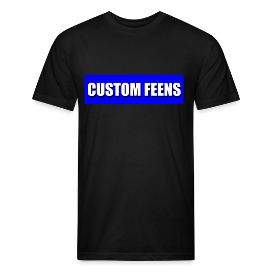 Custom Feens Royal Blue Block Tee - black