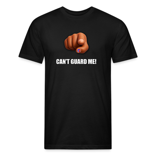 Custom Feens Fitted "You Can't Guard Me!" Logo T-Shirt - black