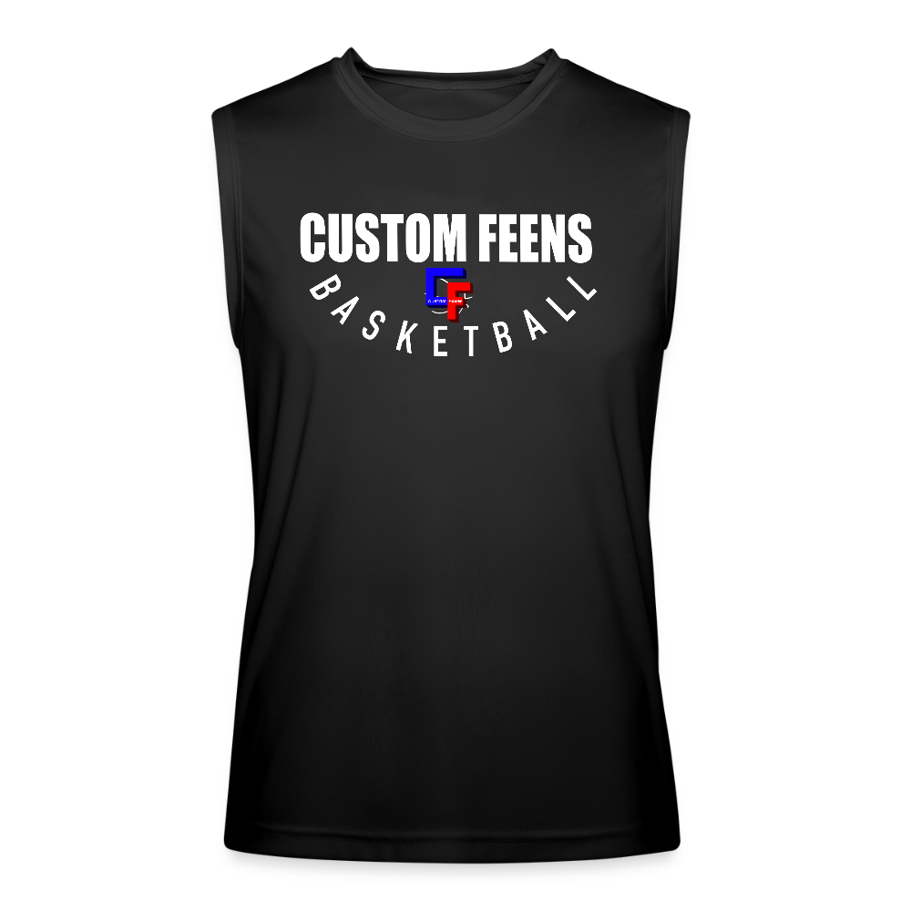 Custom Feens Basketball Performance Shirt - black