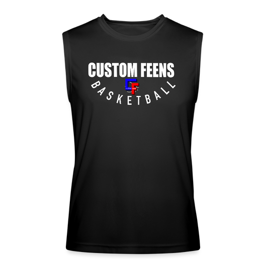 Custom Feens Basketball Performance Shirt - black