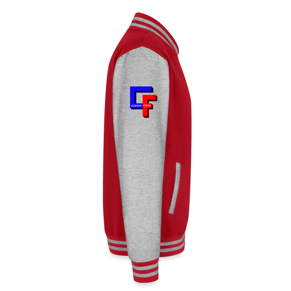 Limited Edition CFB Letterman 🔵🔴 - red/heather grey
