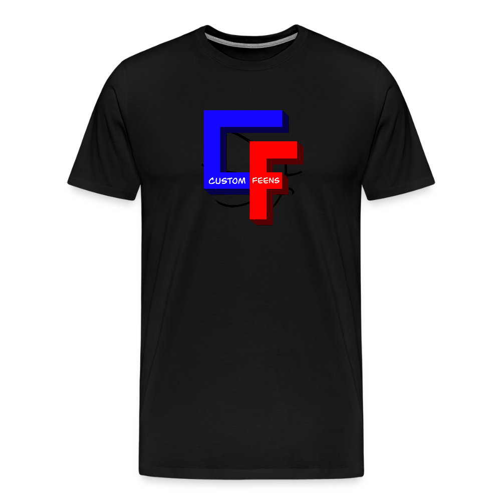 Custom Feens Basketball Tee - black