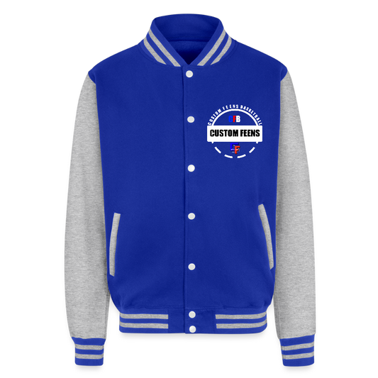 Limited Edition CFB Letterman 🔵🔴 - royal/heather grey