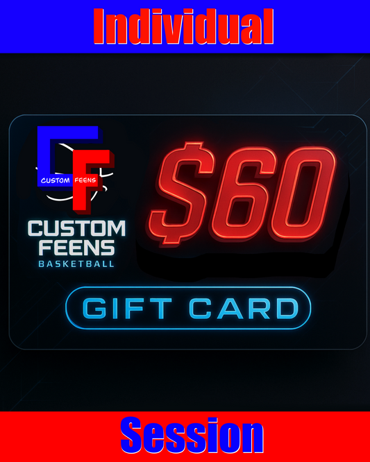 Custom Feens Basketball - GIFT CARD (1 Hour Individual Session)