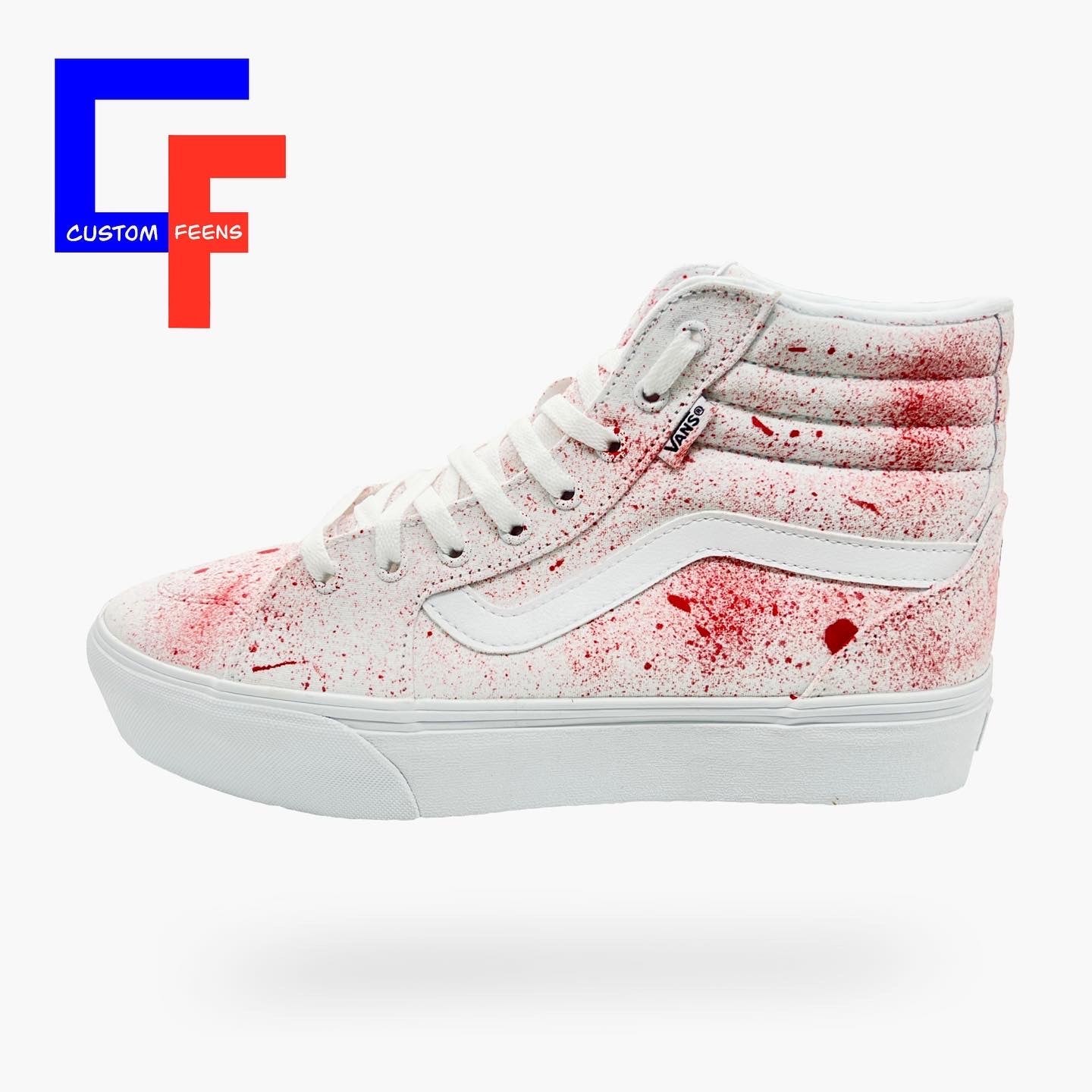 Vans Filmore High Platform Blood WOMENS