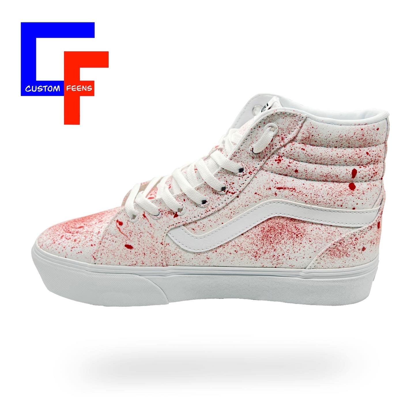 Vans Filmore High Platform Blood WOMENS